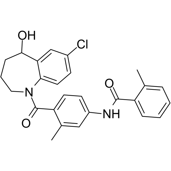 Tolvaptan 是一种选择性，竞争性并且具有口服活性的 