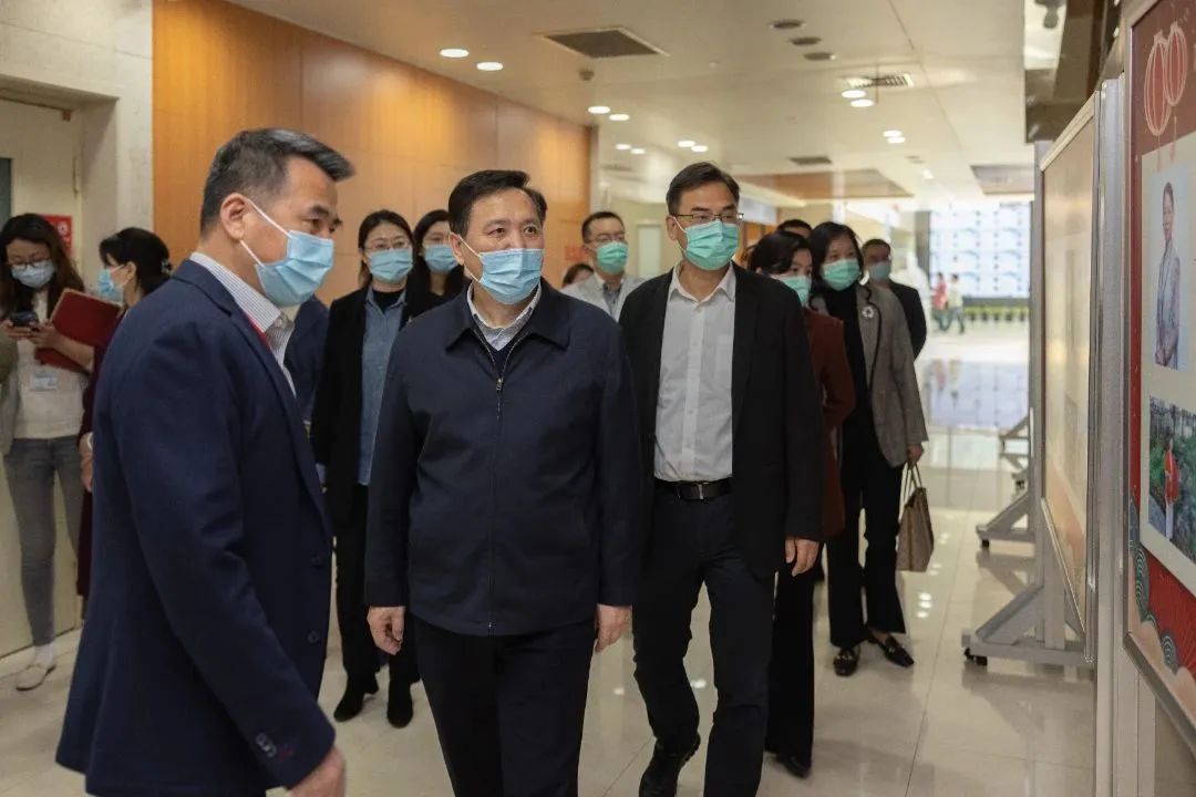 南京医科大学党委书记兰青来附属常州第二人民医院调研指导工作