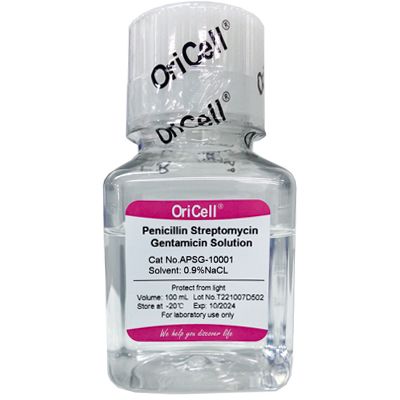 OriCell®青霉素-链霉素-庆大霉素溶液（100X）