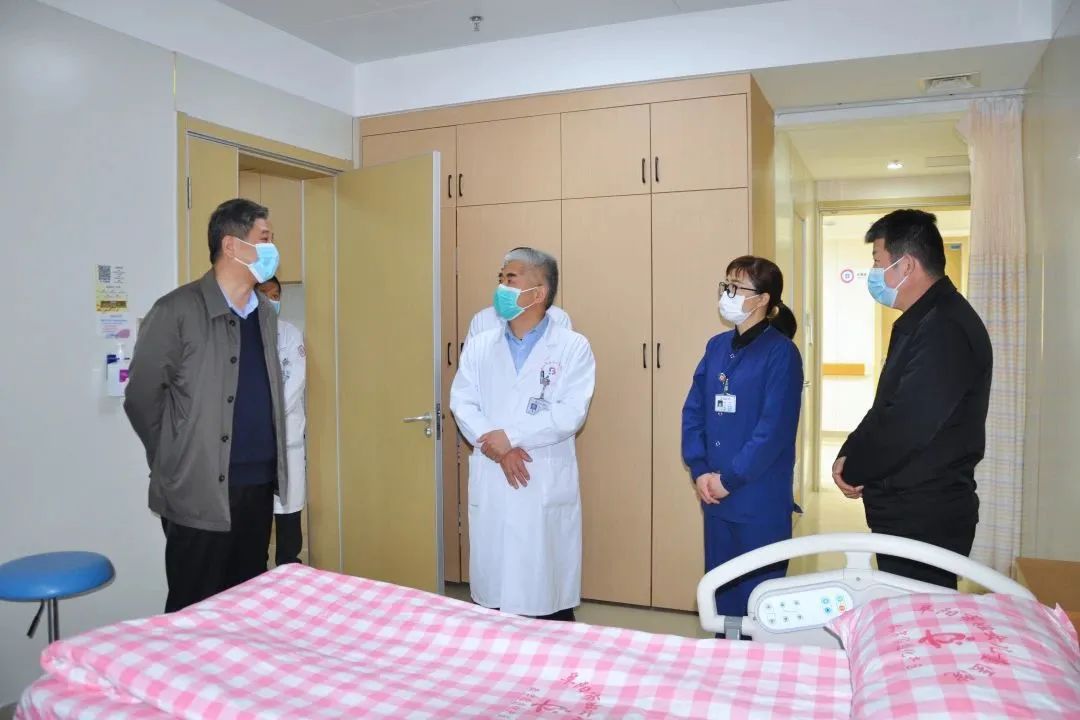 杨绪斌到阜阳市妇女儿童医院调研指导工作