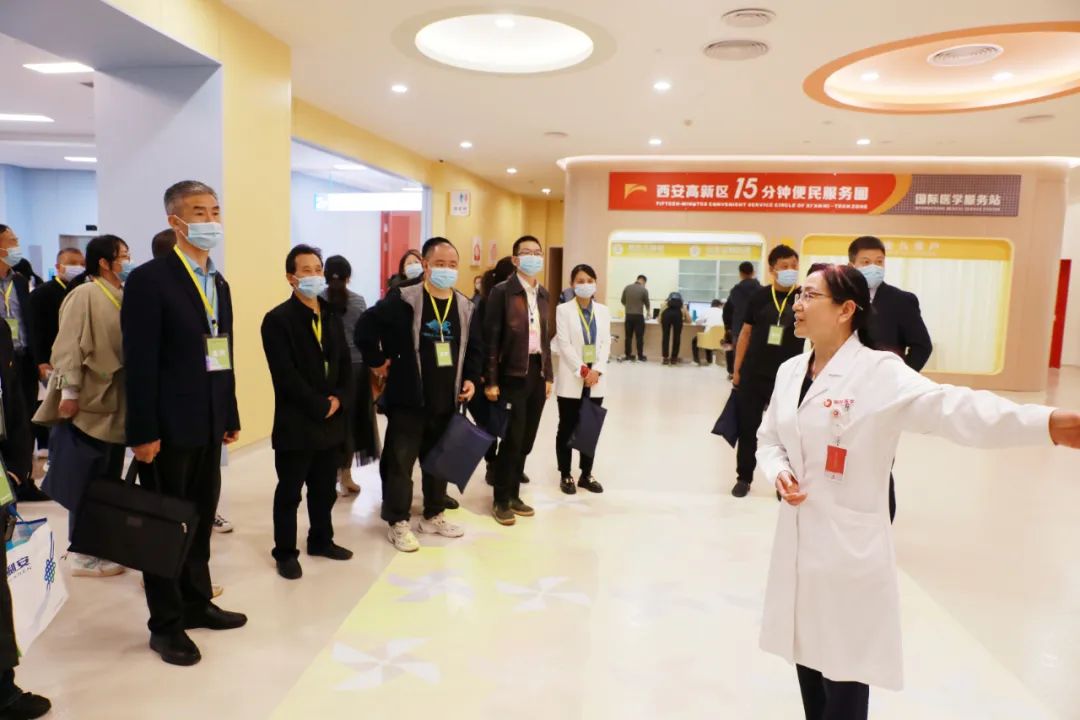 陕西省各地市医保局领导莅临我院参观交流