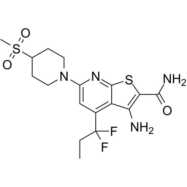 BI605906 是一种新型 IKKβ 抑制剂，在 0.1 