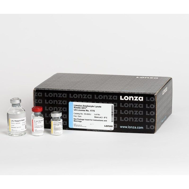 LONZA 50-650U Kinetic-QCL动态显色法鲎试剂检测试剂盒,0.005-50EU/ML
