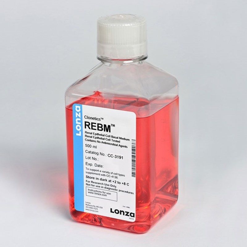 LONZA CC-3191 REBM人肾脏细胞基础培养基500ML
