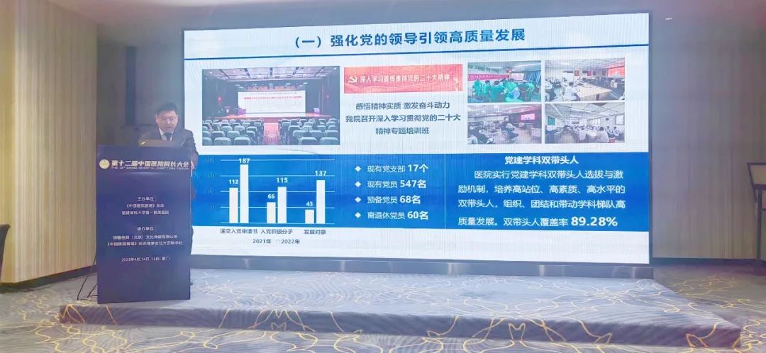 术业仁心 续写高质量发展新华章—喀什地区第一人民医院吴源泉书记受邀参加第 12 届中国医院院长大会