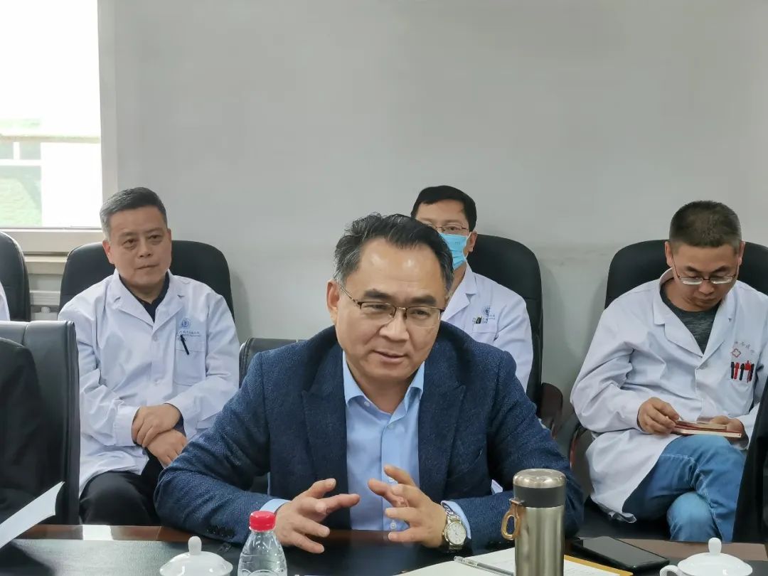 交流经验同发展，携手并进共前行——记北大医疗淄博医院来访