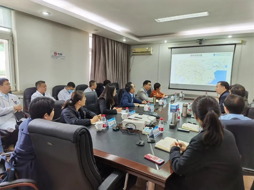 交流经验同发展，携手并进共前行——记北大医疗淄博医院来访