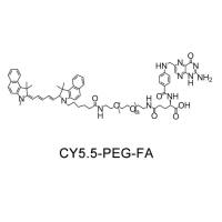 CY5.5-聚乙二醇-叶酸；CY5.5-PEG-FA；重庆渝偲医药