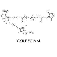 CY5-聚乙二醇-马来酰亚胺；CY5-PEG-MAL；重庆渝偲医药