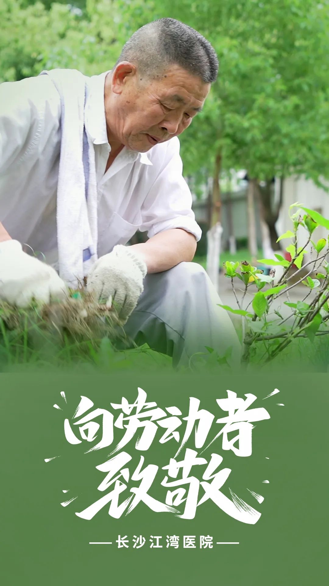 致敬劳动者：江湾无假日，护航您健康！