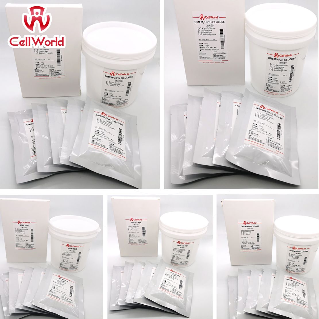 DMEM-高糖 DMEM/HIGH GLUCOSE C0155-810-50L/袋
