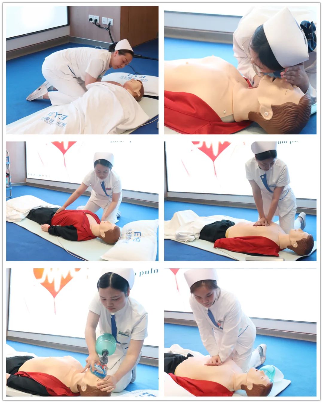 庆祝国际护士节,福州爱尔眼科医院开展「心肺复苏技能竞赛」及主题团建活动