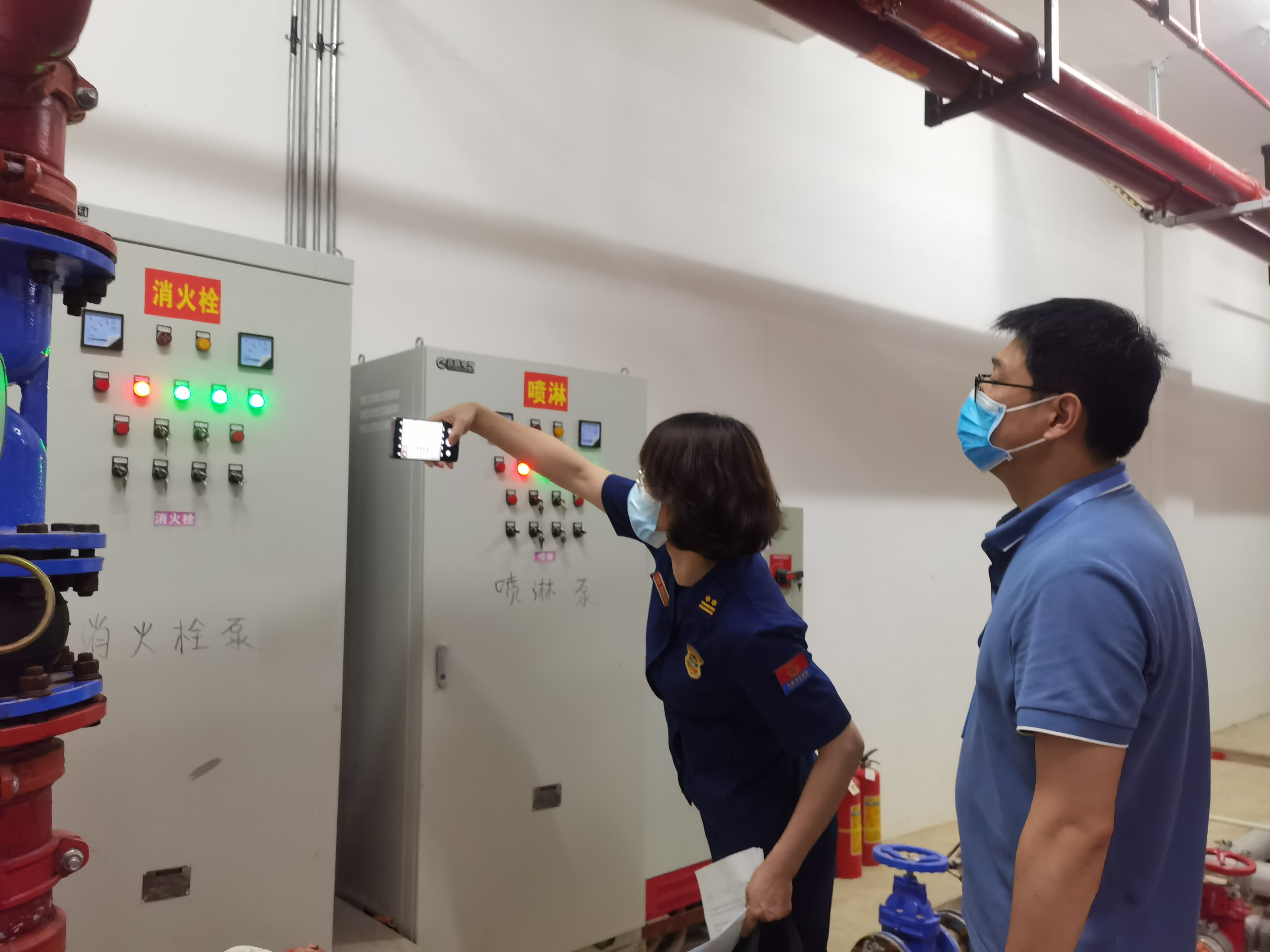 广西壮族自治区卫健委到南溪山医院开展安全生产和消防安全检查