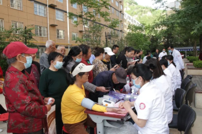 北京大学第三医院延安分院（延安市中医医院）内分泌科走进桥沟社区开展义诊宣教活动