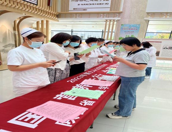 西安市中医医院开展 2023 年全民营养周暨药膳节宣传活动