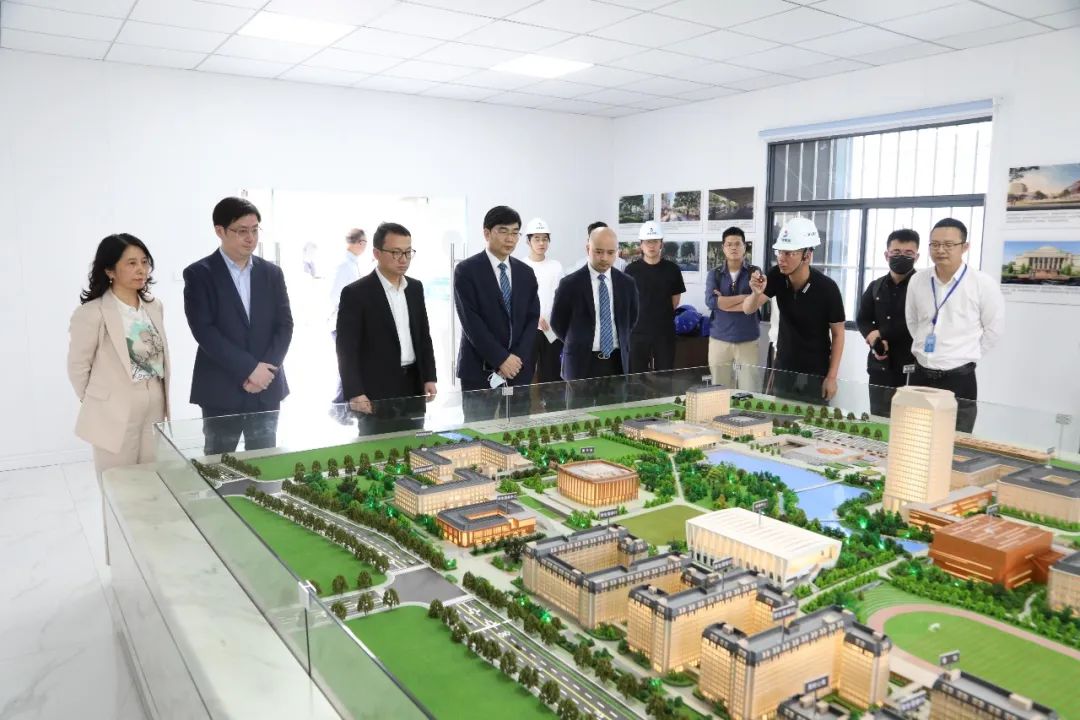 浙江大学周天华副校长调研浙江大学「一带一路」国际医学院