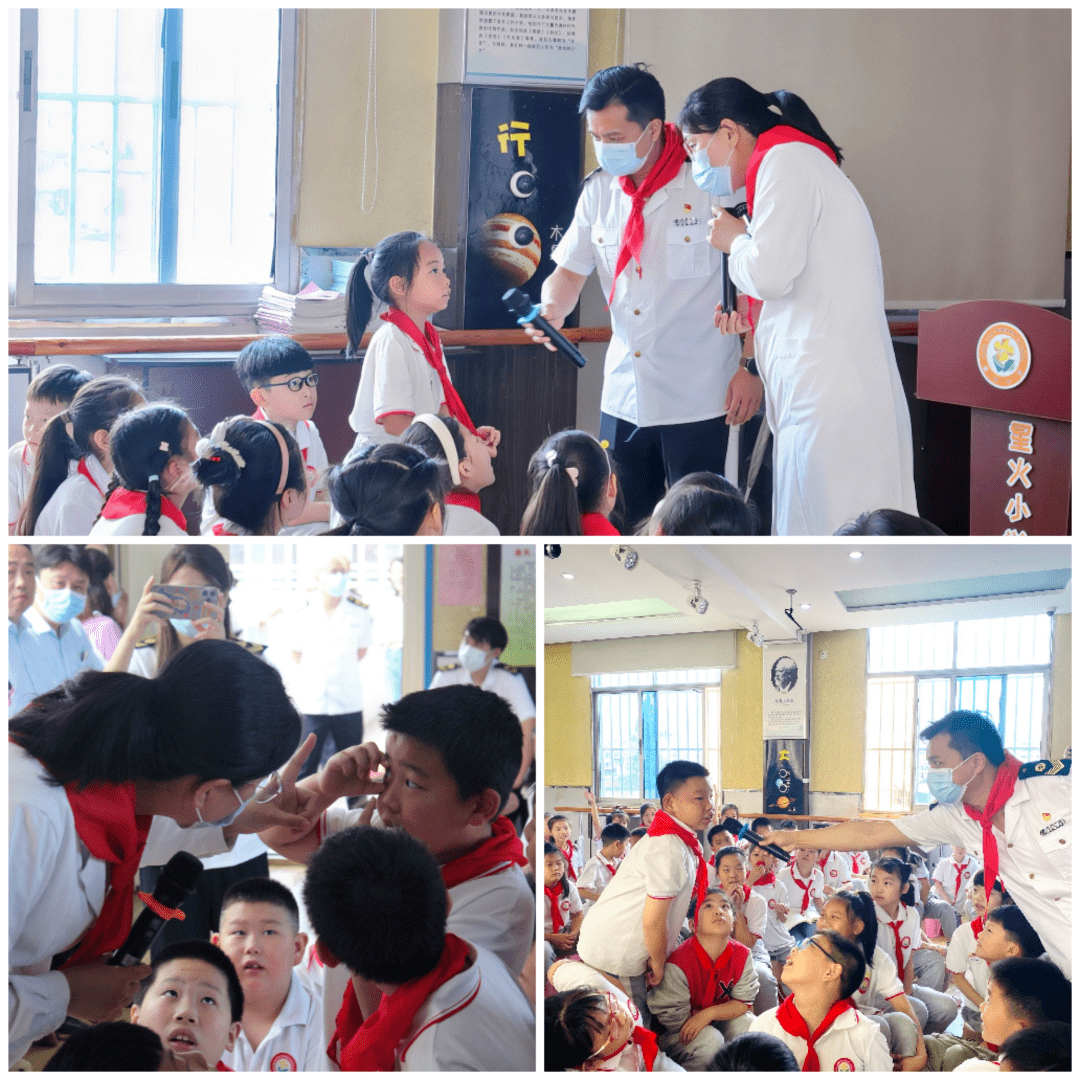 硚口区卫生健康执法大队携手武汉普瑞眼科医院开展眼健康科普进校园活动