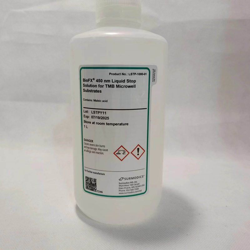 BioFX LSTP-1000-01 450 nm Liquid Stop Solution for TMB Microwell Substrates