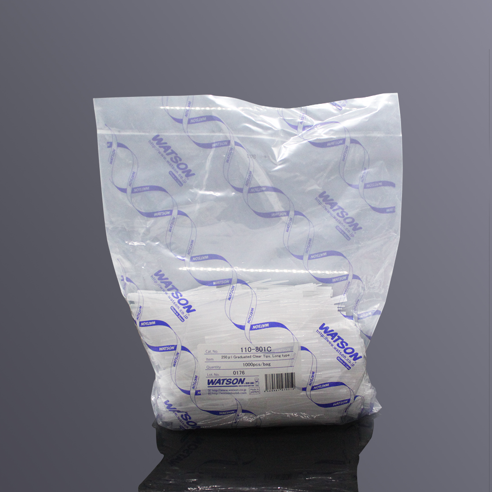 Watson 110-801C 200ul加长袋装吸头,带刻