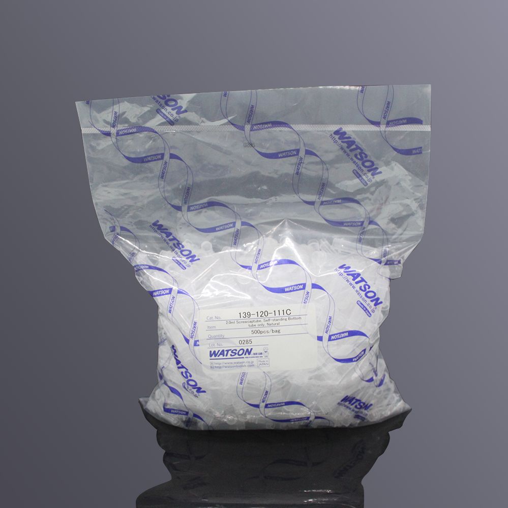 Watson 139-120-111C 2.0ml可立螺旋管/冻存管,无色