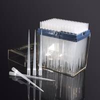 Watson 124-1200S 1200ul加长盒装滤芯吸头,带刻度,无菌,PC盒