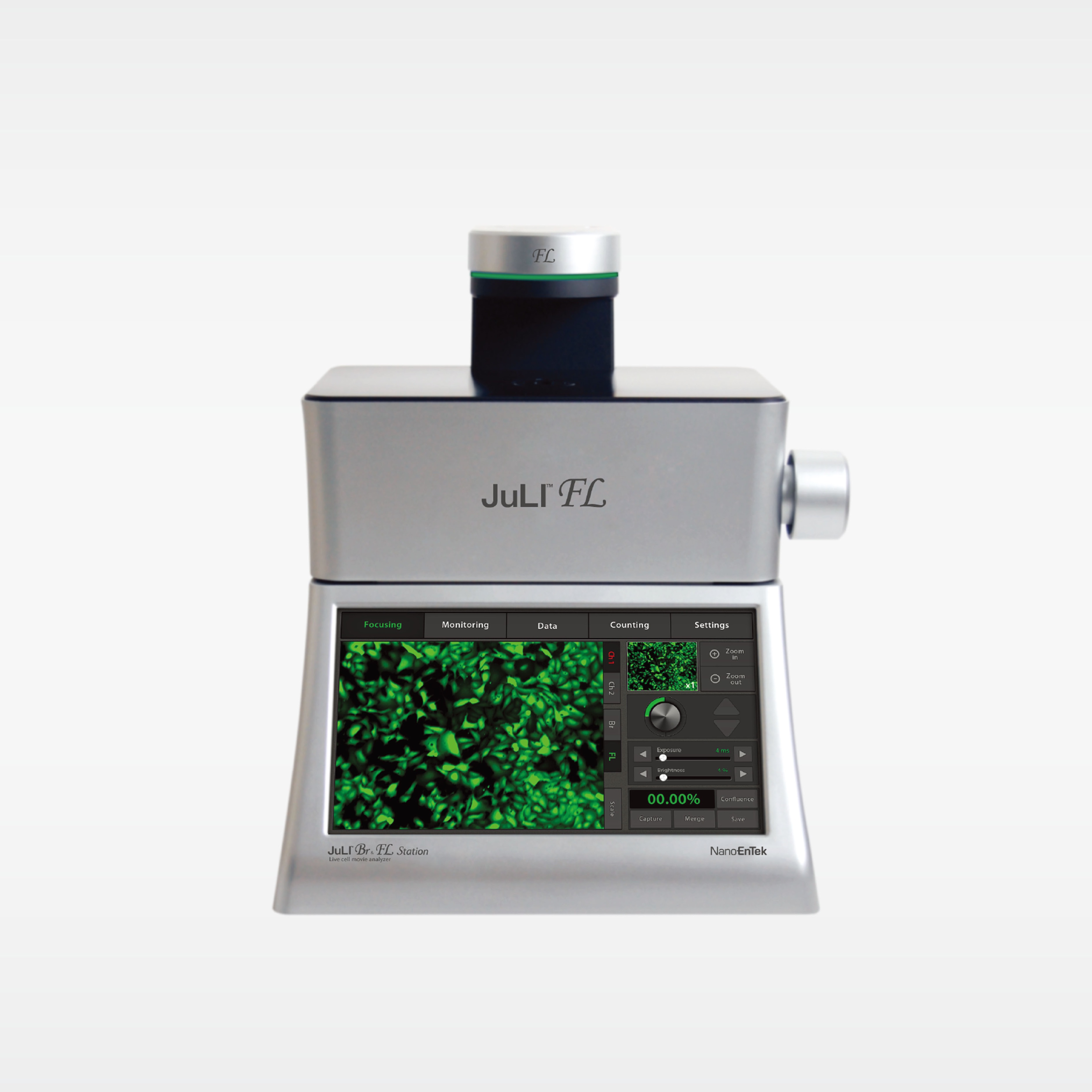 Nanoentek JuLI™ FL活细胞荧光成像分析仪