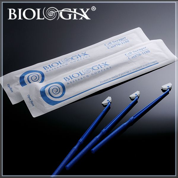 Biologix巴罗克70-1180细胞刮，柄长18厘米，刮片长1.8厘米，独立包装，消毒100/箱