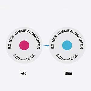 EO 气体化学灭菌指示标签