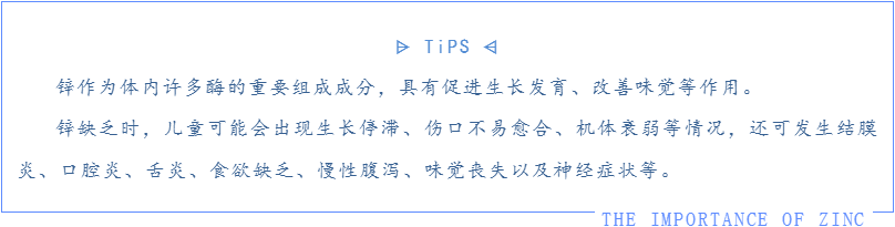 孩子成长，用心补锌很重要！