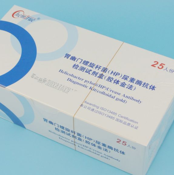 凯创胃幽门螺旋杆菌(HP)尿素酶抗体检测试剂盒（胶体金法）