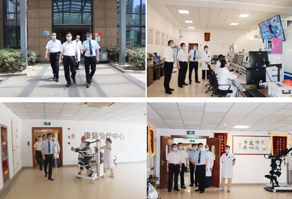 中国康复医学会监事长、党委副书记牛恩喜教授莅临明州医疗交流指导工作