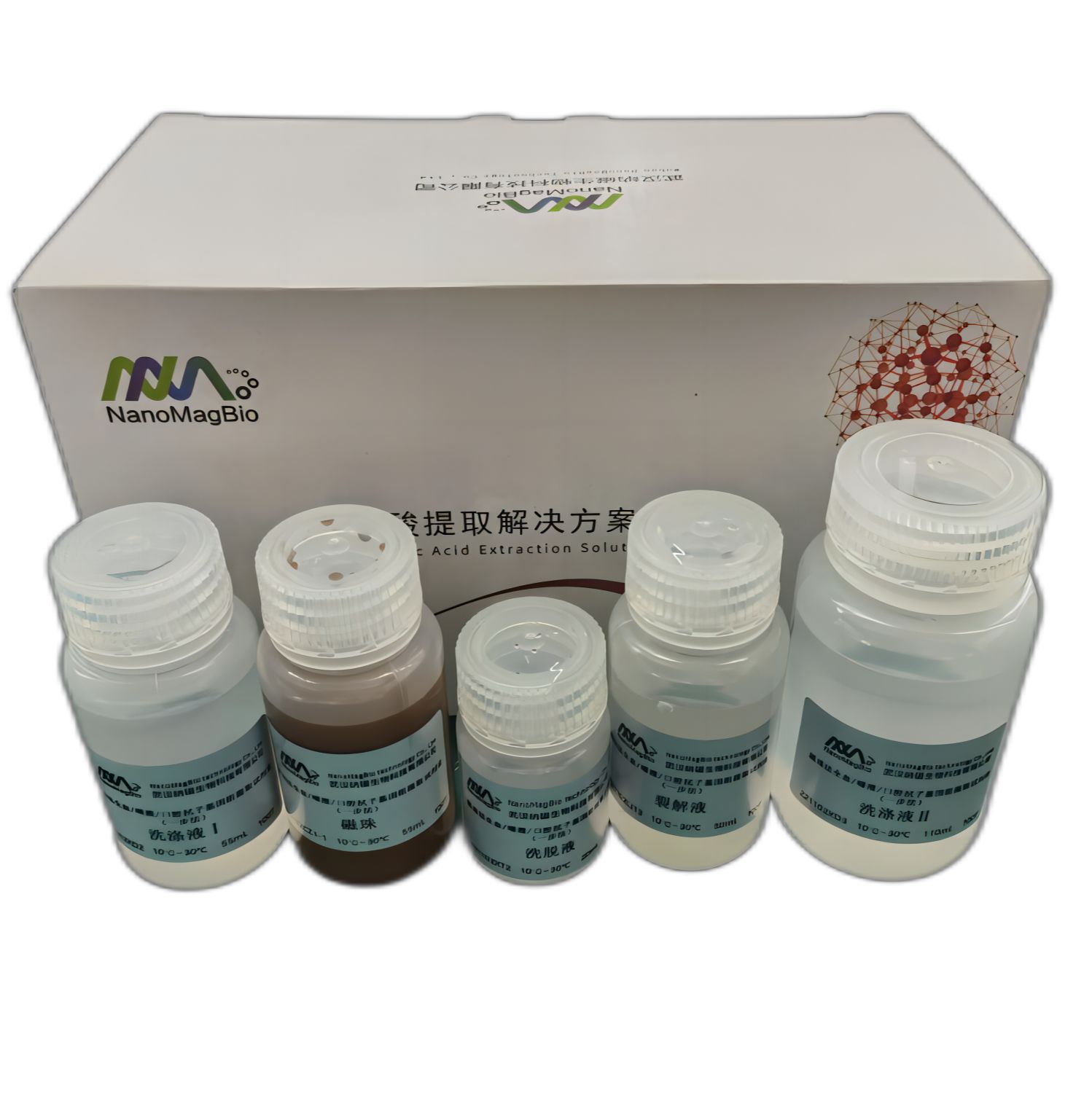 磁珠法全血、唾液、口腔拭子基因组提取试剂盒（一步法）