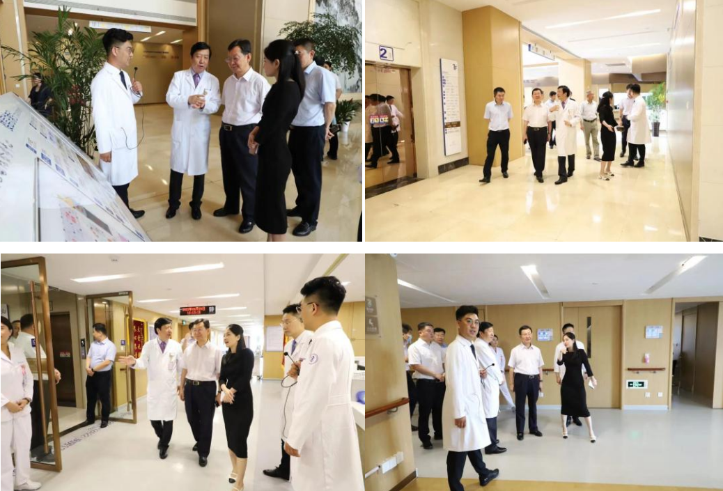 中国康复医学会监事长、党委副书记牛恩喜教授莅临明州医疗交流指导工作