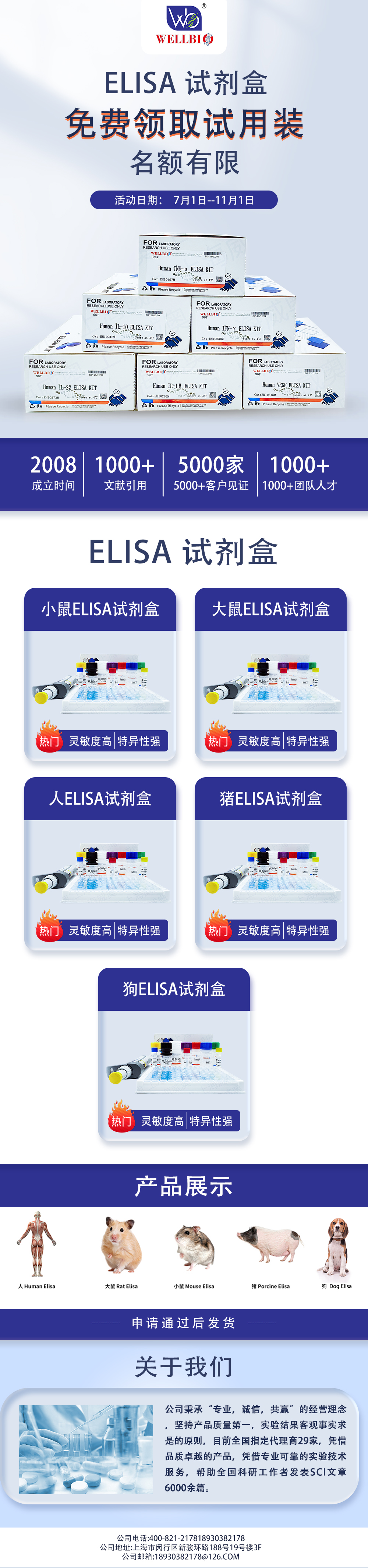 Elisa 试剂盒(试用装)