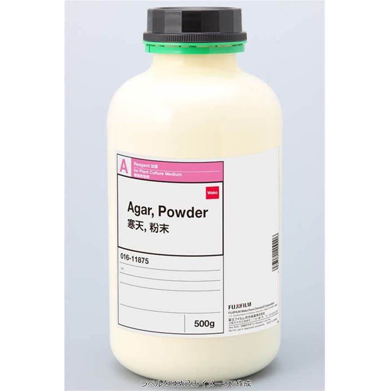 WAKO和光纯药016-11875琼脂粉末（植物组培）Agar (Powder)500g 