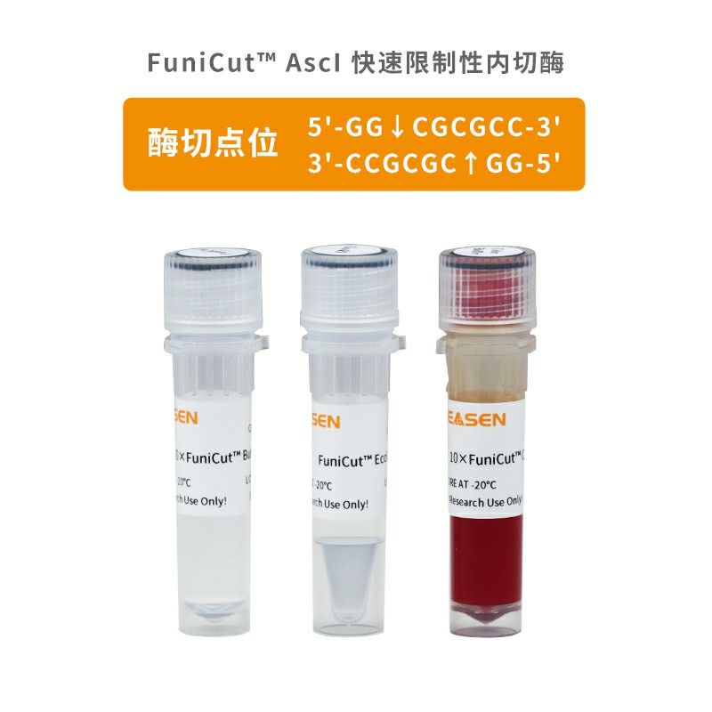 FuniCut™ AscI快速限制性内切酶 AscI内切酶