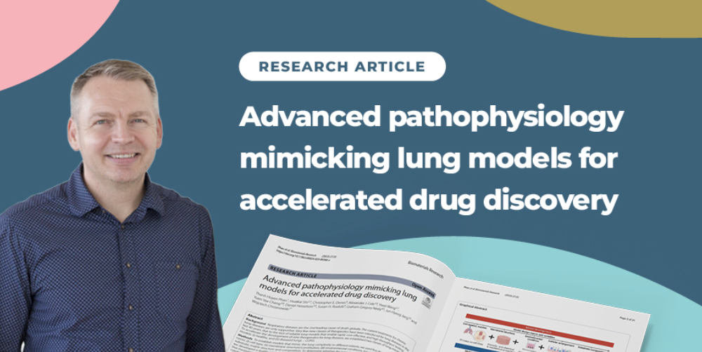 CN-bio Innovations的PhysioMimix器官芯片微生理系统成功模拟健康正常人肺