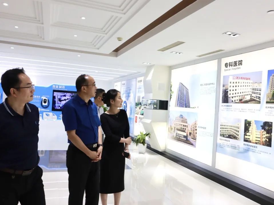 明州要闻：艾力彼医院管理中心主任庄一强一行莅临明州医疗参观指导