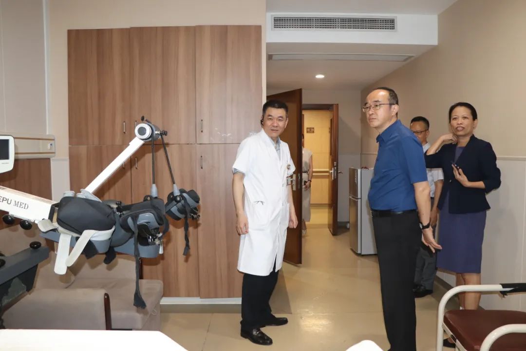 明州要闻：艾力彼医院管理中心主任庄一强一行莅临明州医疗参观指导