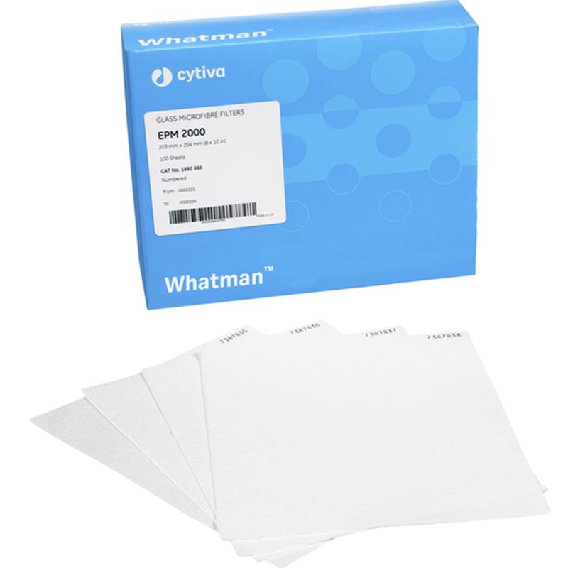 Whatman沃特曼1882-047 EPM 2000 级空气采样滤纸100/包