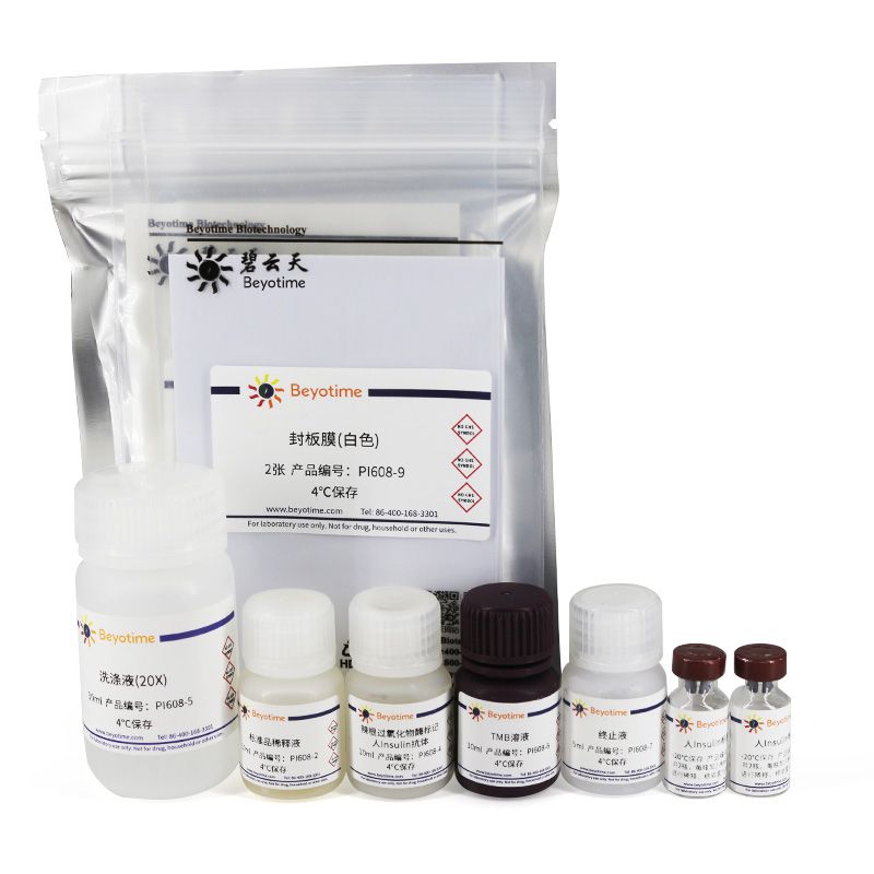 Human Insulin ELISA Kit (Ultrasensitive)