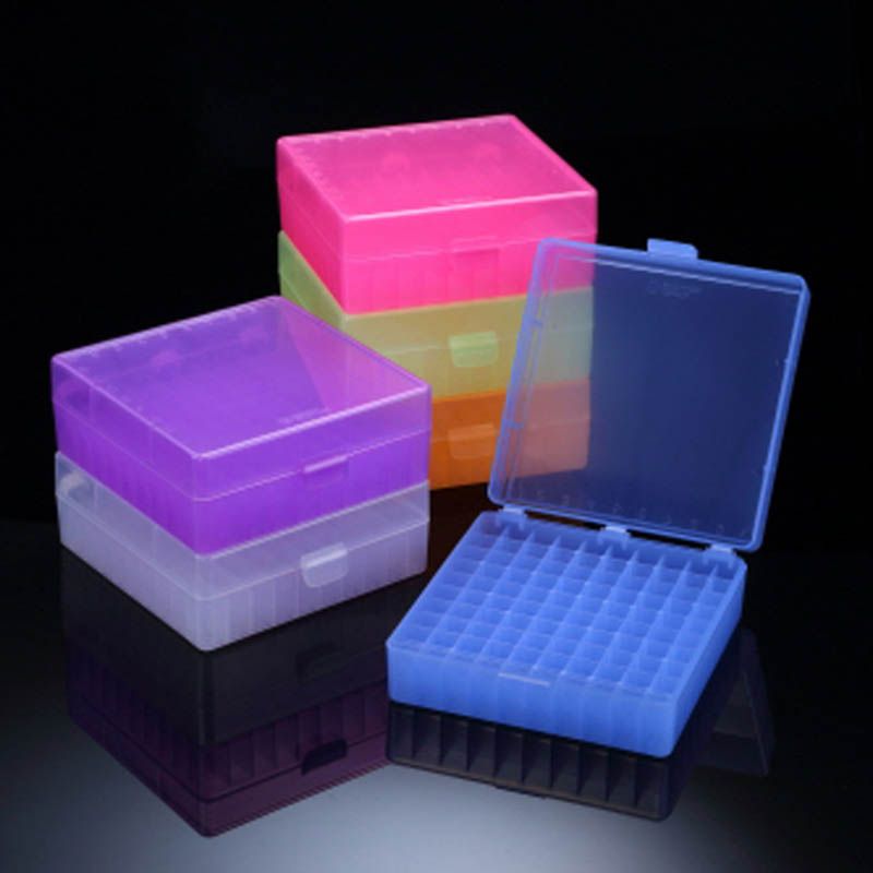 SPL life sciences 81100-S 1.5ml离心管储存盒,PP,透明,10x10(100格),5种颜色随机，1个