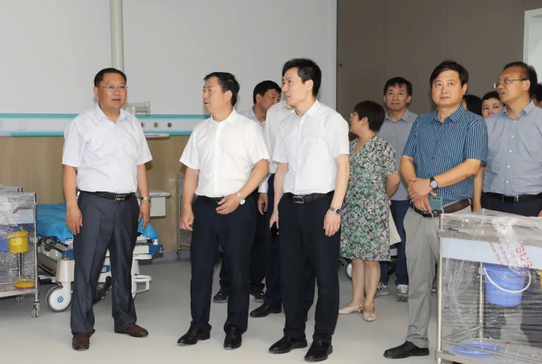 共建共管深调研 携手合力助发展——市一院领导班子一行莅临市四院调研