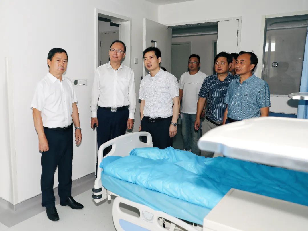 共建共管深调研 携手合力助发展——市一院领导班子一行莅临市四院调研