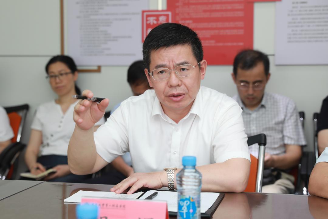 浙大一院副院长邵浙新一行莅临南昌大学二附院指导推进国家区域医疗中心建设