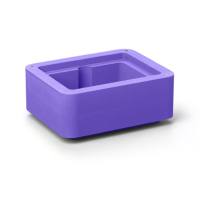 康宁Corning432083CoolBox XT 加高圈,紫色;外圈尺寸20.0 x 16.0 x 7.0cm,内圈尺寸14.0 x 9.4 x 7.0 cm