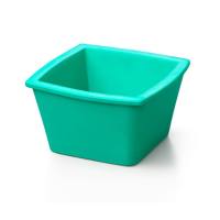 康宁Corning432115 1L方形冰盘,无盖,绿色,15.9 x 15.9 x 9.5 cm