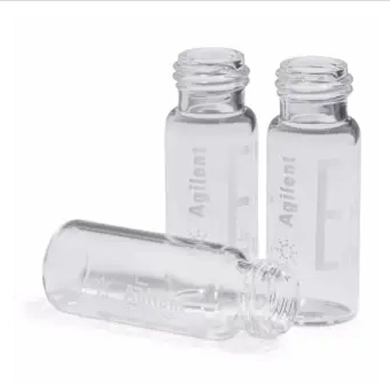 安捷伦Agilent 5182-0715样品瓶，螺口，透明，带书写签，经认证，2mL 