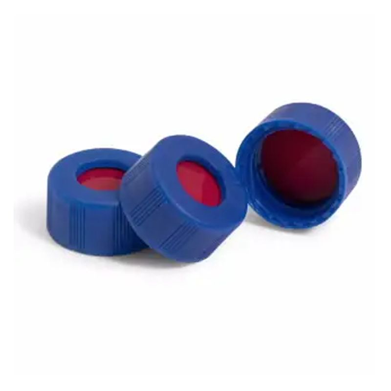 安捷伦Agilent 5182-0723瓶盖，螺口，蓝色，经认证，PTFE/硅橡胶/PTFE隔垫
