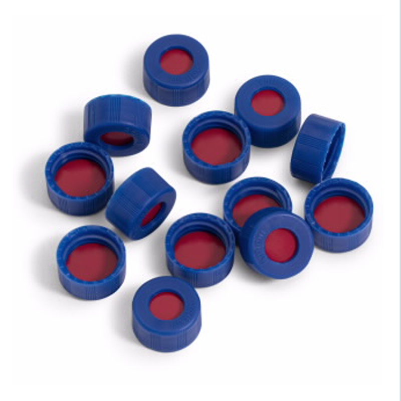 安捷伦Agilent 5182-0723瓶盖，螺口，蓝色，经